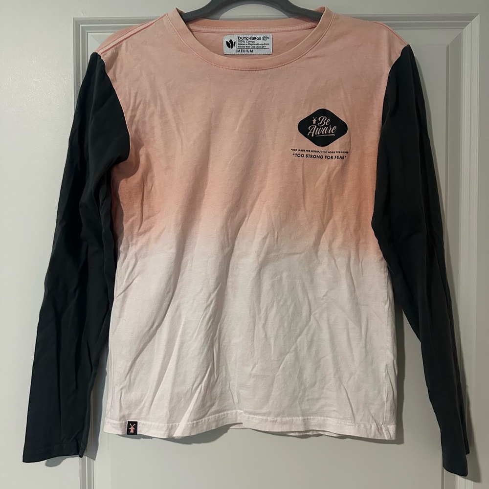 Long sleeve Dutch bros shirt